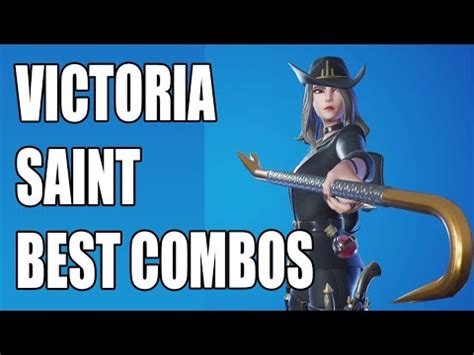 Best Combos For Victoria Saint Skin In Fortnite Youtube