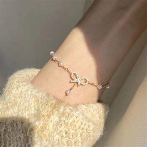 Jual Cod Gelang Wanita Fashion Korea Bracelet Best Seller Berlian