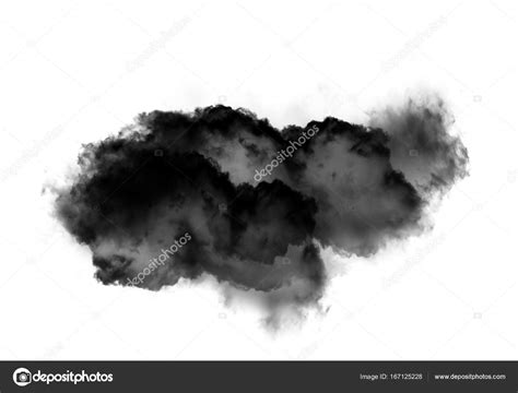 Cloud Of Smoke Isolated Over White Background — Stock Photo