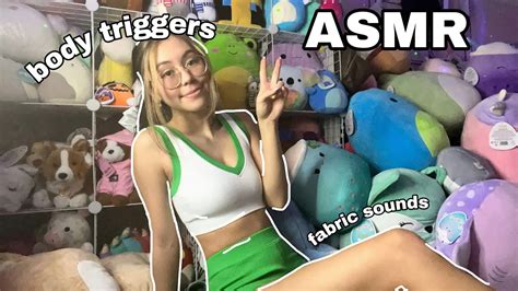 Asmr Body Triggers And Fabric Scratching Collarbone Tapping Rambles