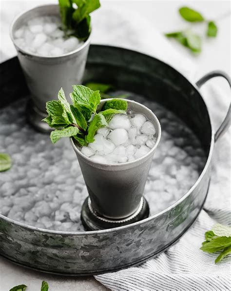 Virgin Mint Julep Salt Baker