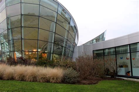 Exterior Architecture Leading into Dancing Wings Butterfly Garden, Strong Museum, Rochester, NY ...