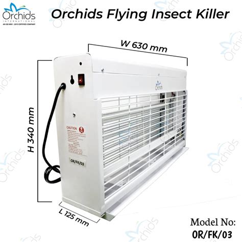 White Orchids Flying Insect Killer Smart Model Model Namenumber Or