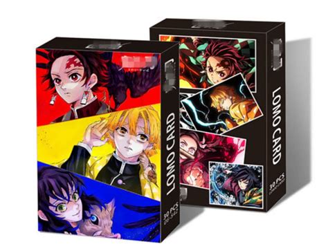 Buy Goodern Pcs Anmie Kamado Tanjirou Lomo Cards Kamado Nezuko Lomo