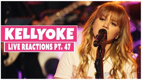 Kelly Clarkson Kellyoke Live Reactions PT 47 Rock Artist Reaction