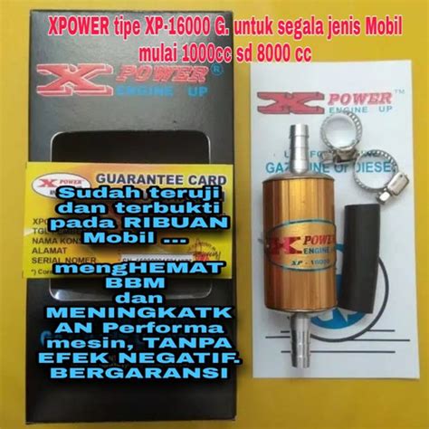 Jual Alat Penghemat BBM XP 16000 G Pengirit BBM Bensin Dan Solar Mobil