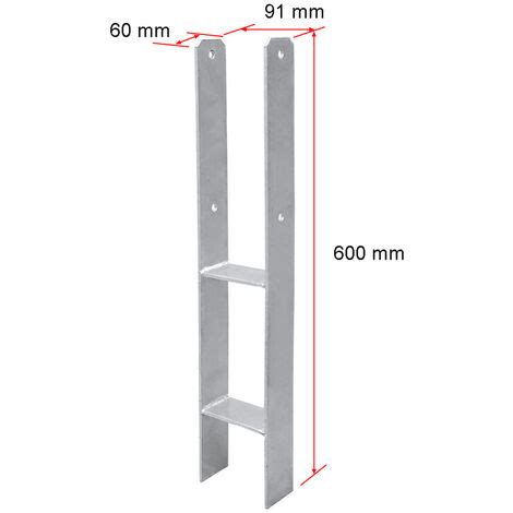 H Anker Mm Pfostentr Ger St Cke Pfostenanker Pfostenschuhe Carport