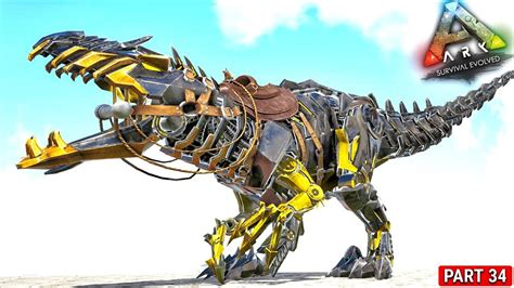 Primal Tek Giganotosaurus Boss Taming ARK New Mega Modded ARK