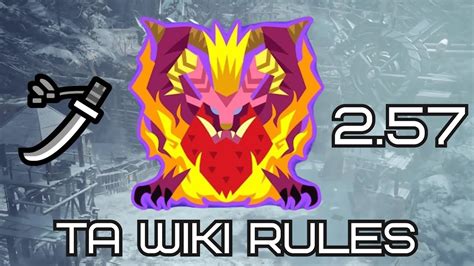 Mhwi Tempered Teostra Ta Wiki Rules Solo Longsword Day Of Ruin