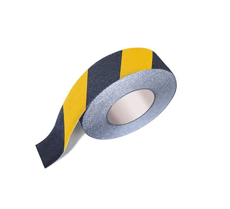 Cinta Antideslizante Amarillo Negro 48mm X 4 5mts