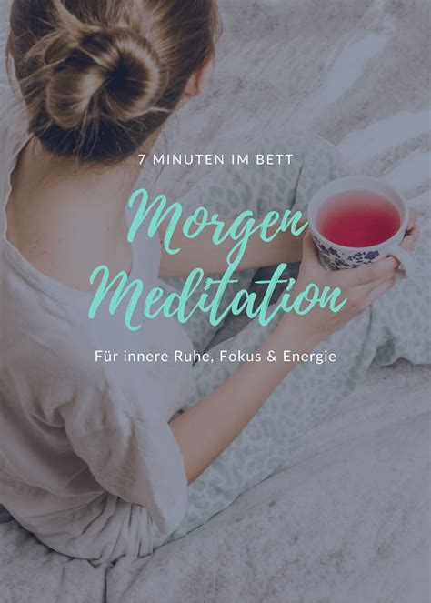 7 Minuten Morgenroutine Meditation Meditation Lernen Morgenmeditation