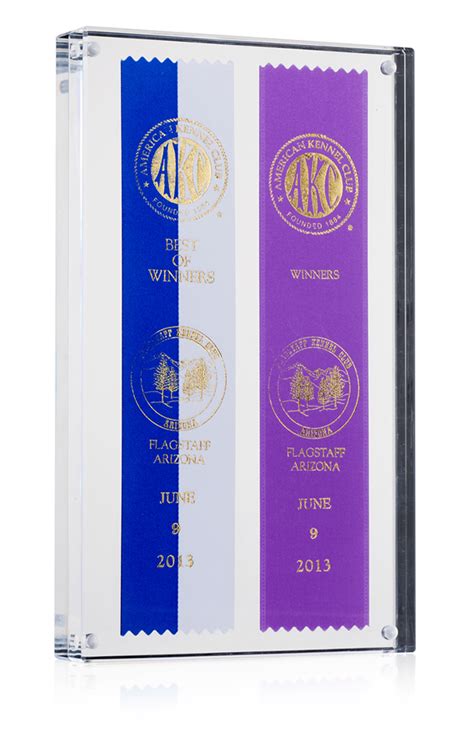 Frames and Accessories - Ribbon Displays - Medal Blocks