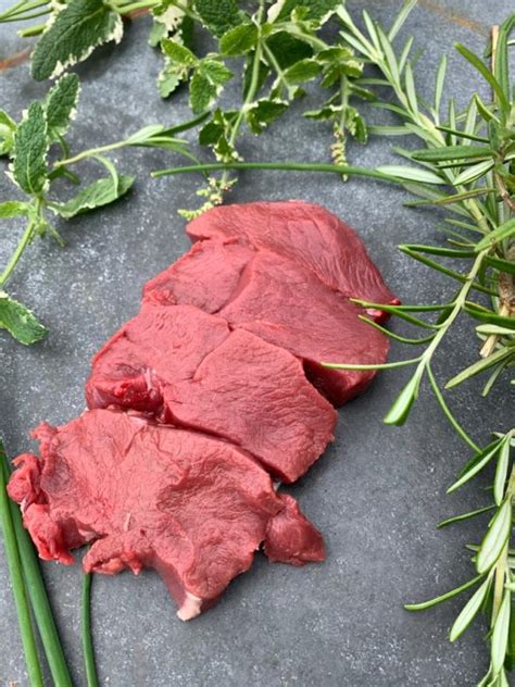 Scottish Venison Haunch Steak Wild Venison Millbank Venison