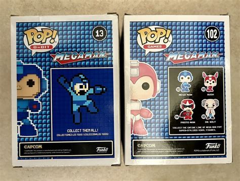 Funko Mega Man 8 Bit Quick Boomerang Pop Vinyl Figures GameStop