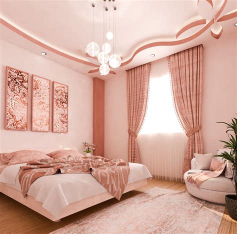 Girl Bedroom Interior Design On Behance