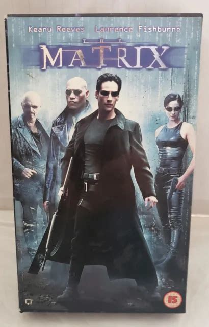 LIMITED EDITION THE Matrix 1999 VHS Video Card Boxed Version Keanu