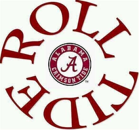 Alabama Roll Crimson Tide Logo Logodix