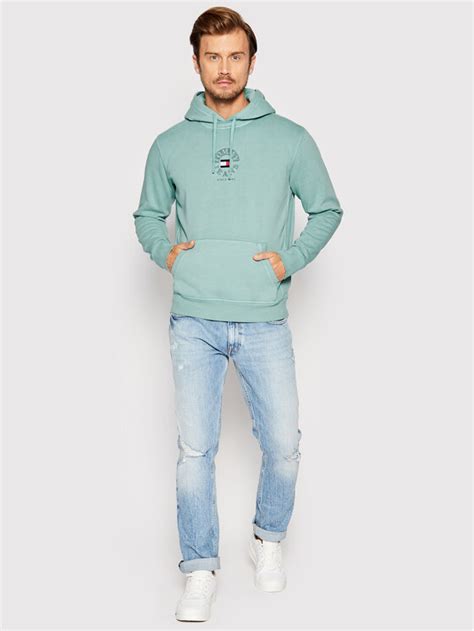 Tommy Jeans Sweatshirt Tjm Timeless Dm Dm Blau Regular Fit Modivo At