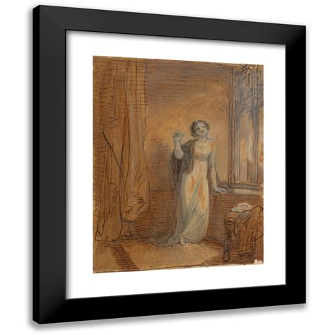 Robert Smirke 12x14 Black Modern Framed Museum Art Print Titled One