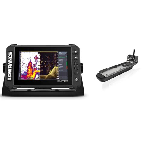 Combin S Sondeur Gps Elite Fs Sonde Active Imaging En Lowrance