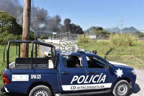 Incendio En Transformador Al Interior De Subestación De La Cfe Causa Alarma En Ixtac