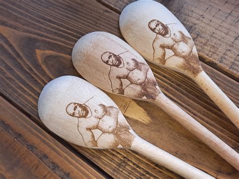 Barry Wood Spoon Adult Gift Personalized Spoon Funny Prank Etsy