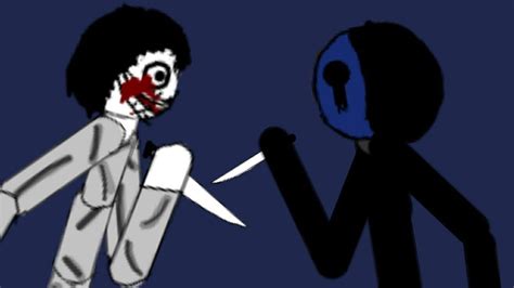 Jeff The Killer Vs Eyeless Jack Drawing Cartoons 2 Youtube