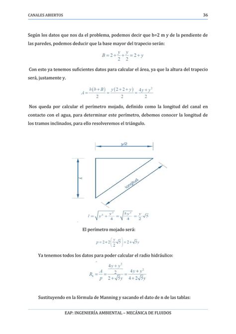 Flujo En Canales Abiertos Teoria Y Pract Pdf