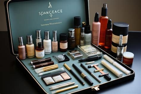 Premium AI Image | Skincare consultant's kit with samples consultation forms skincare analysis ...