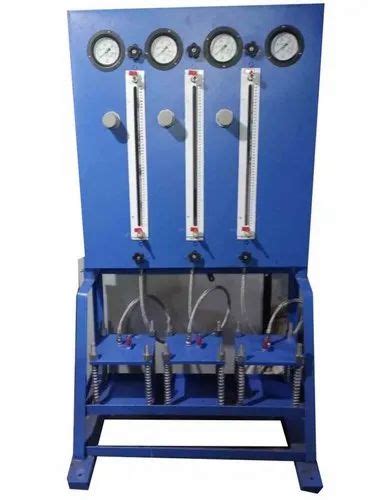 Painted Mild Steel Three Cell Permeability Apparatus For Industrial