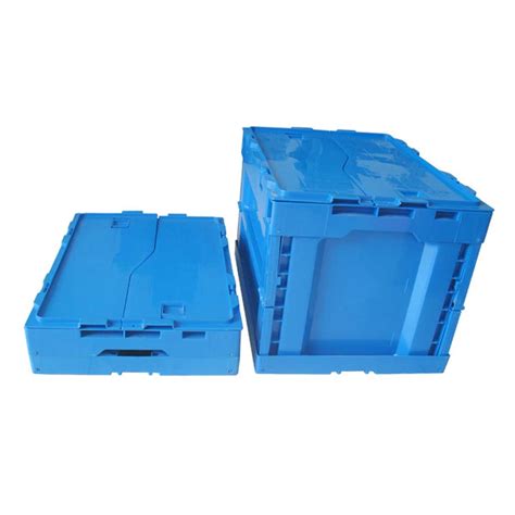 Large Collapsible Plastic Storage Bins Collapsible Crate With Handles Wholesale Moving Bins