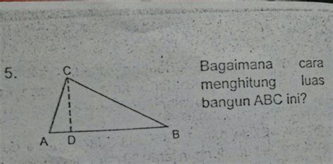 Cara mencari luas segitiga sembarang 2021