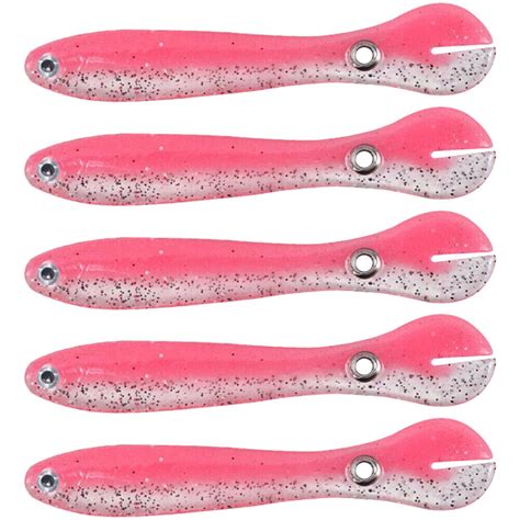 5pcs 10cm 6g Artificial Crankbait Soft Baits Bionic Loach Wobblers