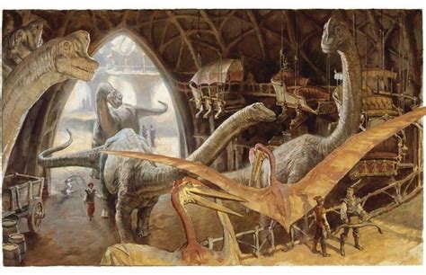 James Gurney On Instagram Sauropod Barns From Dinotopia The World