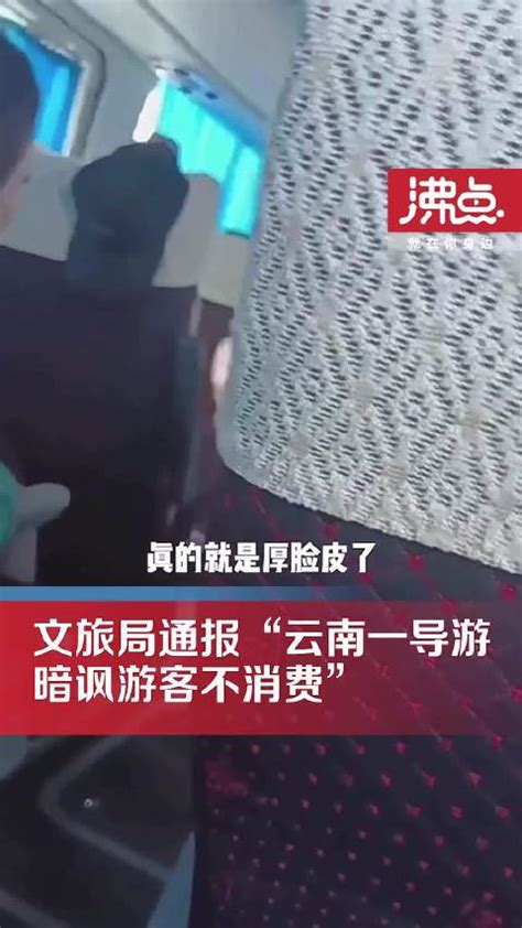 云南暗讽游客不消费导游被吊销导游证 云南省 导游 导游证 新浪新闻