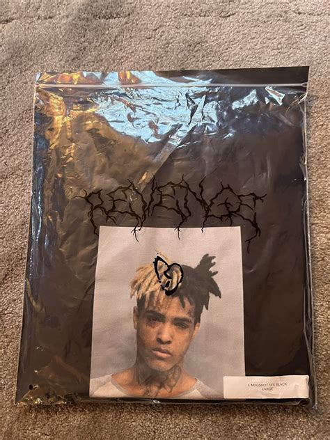 Revenge Revenge Xxxtentacion Mugshot Tee Black Grailed