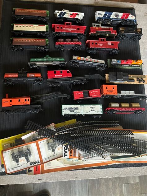 Tyco Ho Scale Spirit Of 76 Locomotive Austria 1776 And Big Mixed Lot Of Cars Ebay