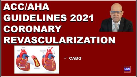 Acc Aha Guidelines Cabg Coronary Revascularization Dr Nik