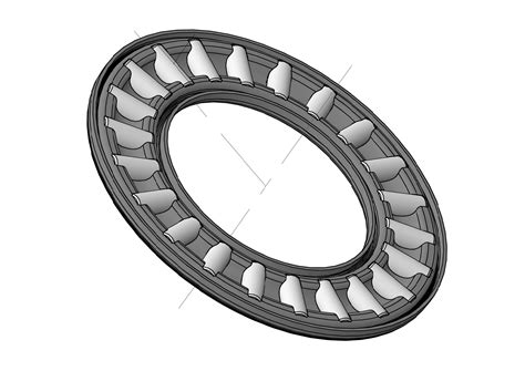 China AXK1226 Needle Roller Thrust Bearings Axial Needle Roller And