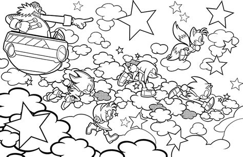 Sonic 3 Coloring Pages Coloring Nation