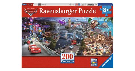 Ravensburger Puzzle Disney PIXAR Cars 200 Delova PANORAMA Prikaz