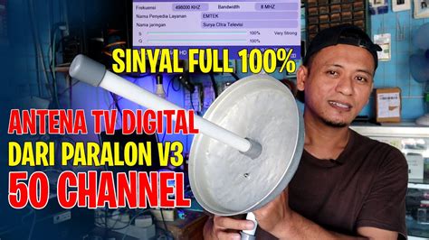 Cara Membuat Antena Tv Digital Outdoor Sendiri Dari Paralon Hasil