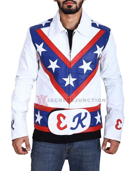 Daredevil Evel Knievel Leather Jacket Jacketsjunction