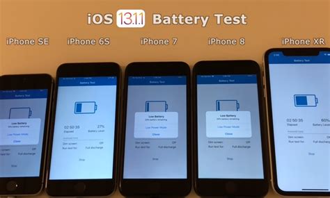 iOS 13.1.1 battery life tested on video - Geeky Gadgets