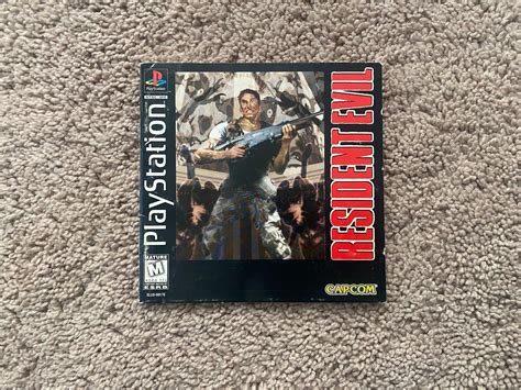 Resident Evil Sony PlayStation 1 PS1 1996 COMPLETE W Reg Card