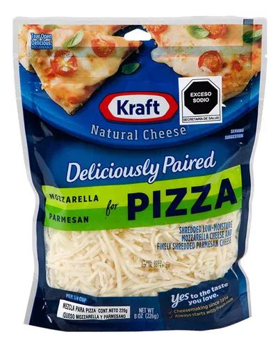 Queso Kraft Mozzarella Parmesano Rallado G Mercadolibre