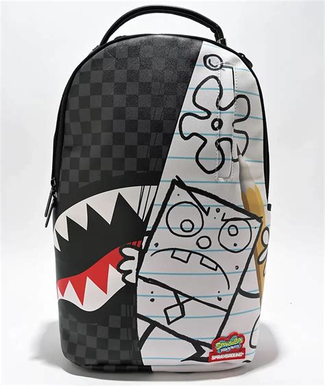 Sprayground X Spongebob Squarepants Doodle Backpack Coquitlam Centre