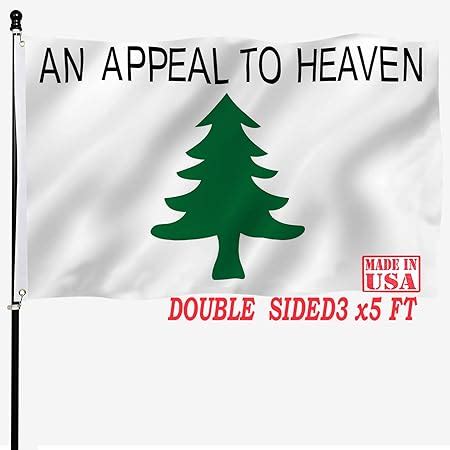 Amazon Bradford An Appeal To Heaven Flag X Feet Outdoor Double