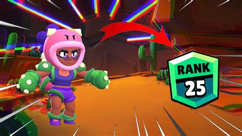 Rosa Rang 25 En Brawlball Sur Brawlstars Youtube