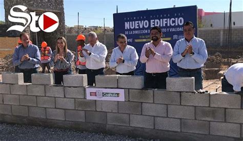 Colocan Primera Piedra Del Nuevo Edificio De Vialidad En Torre N